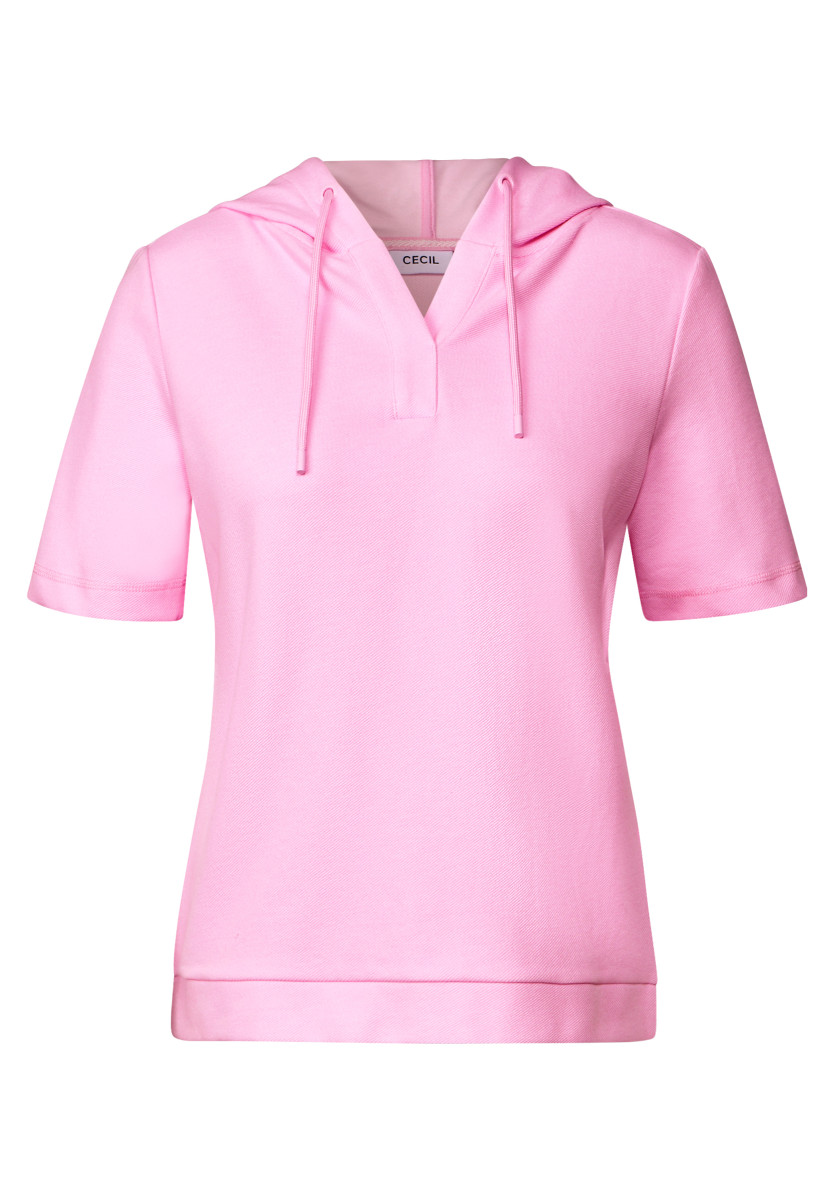 Damen Kurzarm Hoodie