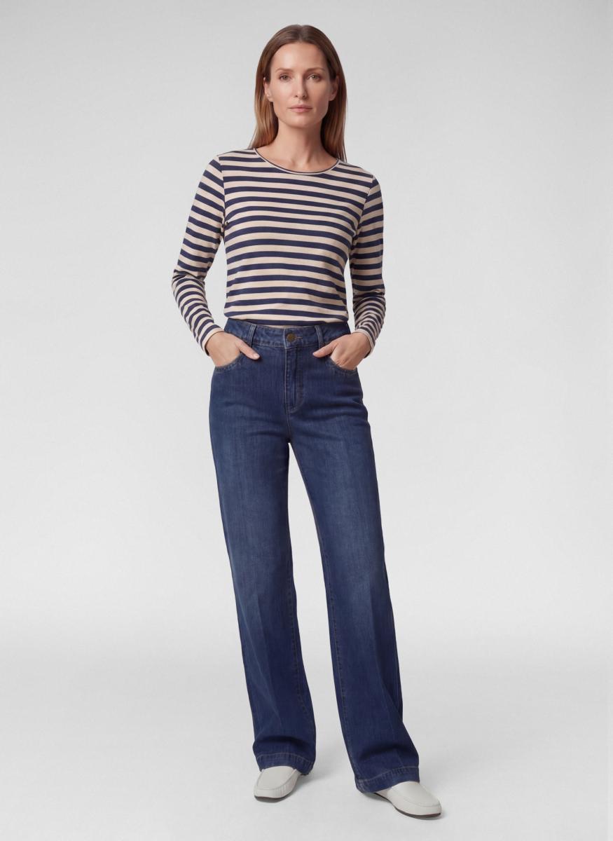 Damen Langarmshirt Checks Please