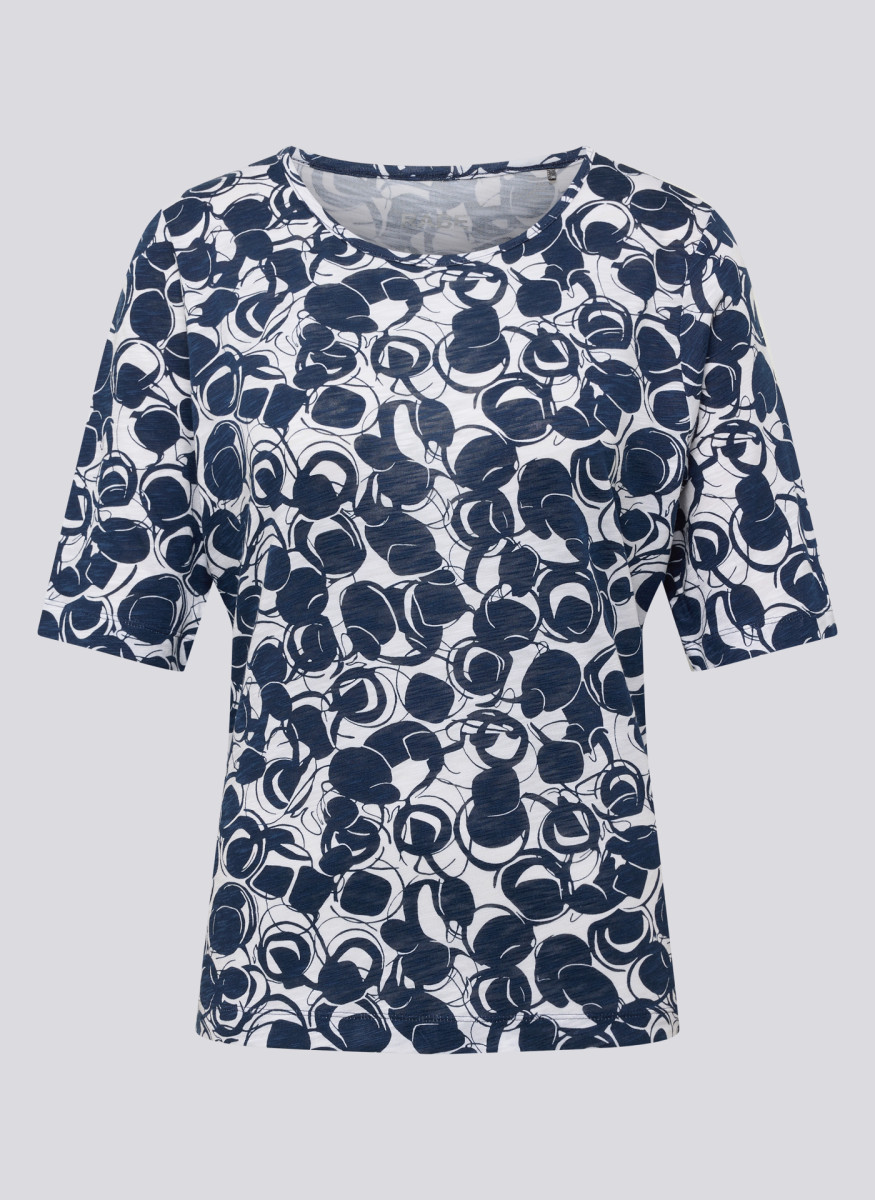 Damen Shirt mit Allover-Print