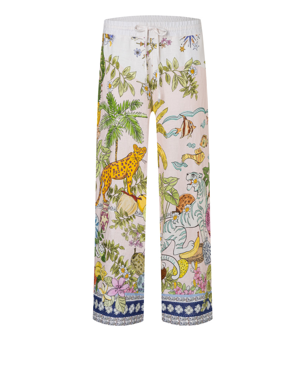 Damen Leinenhose Candice