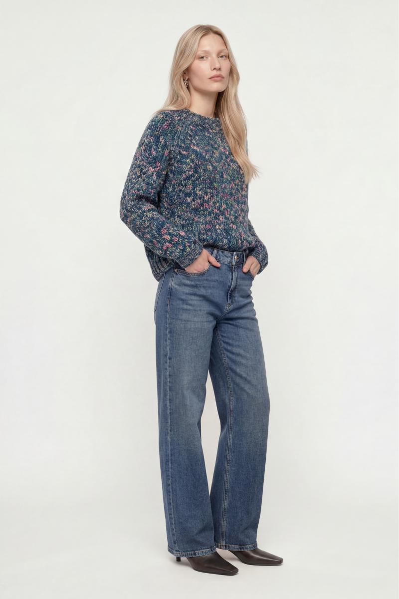 Damen Pullover Multi Sweater