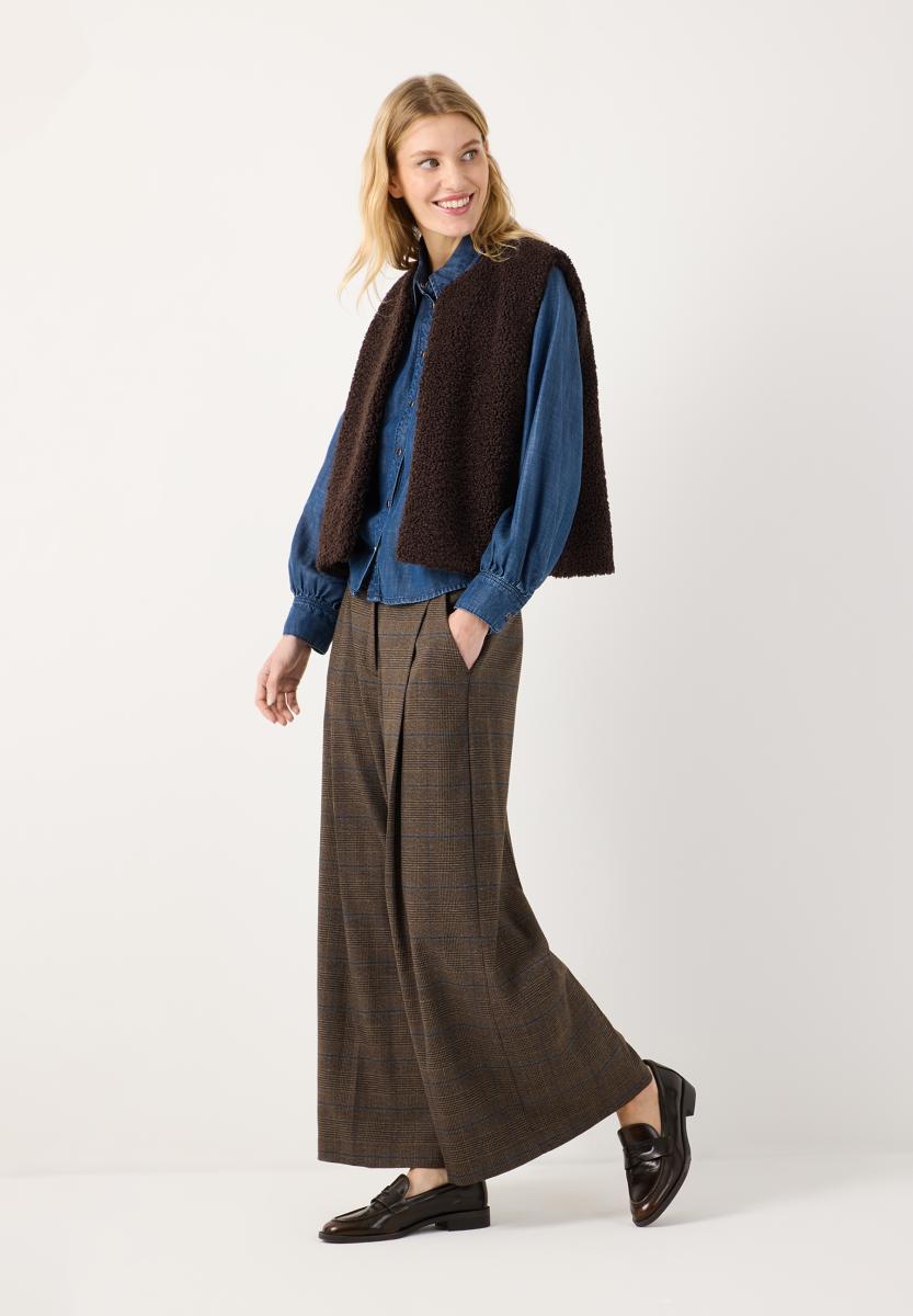 Damen Fake-Fur-Weste
