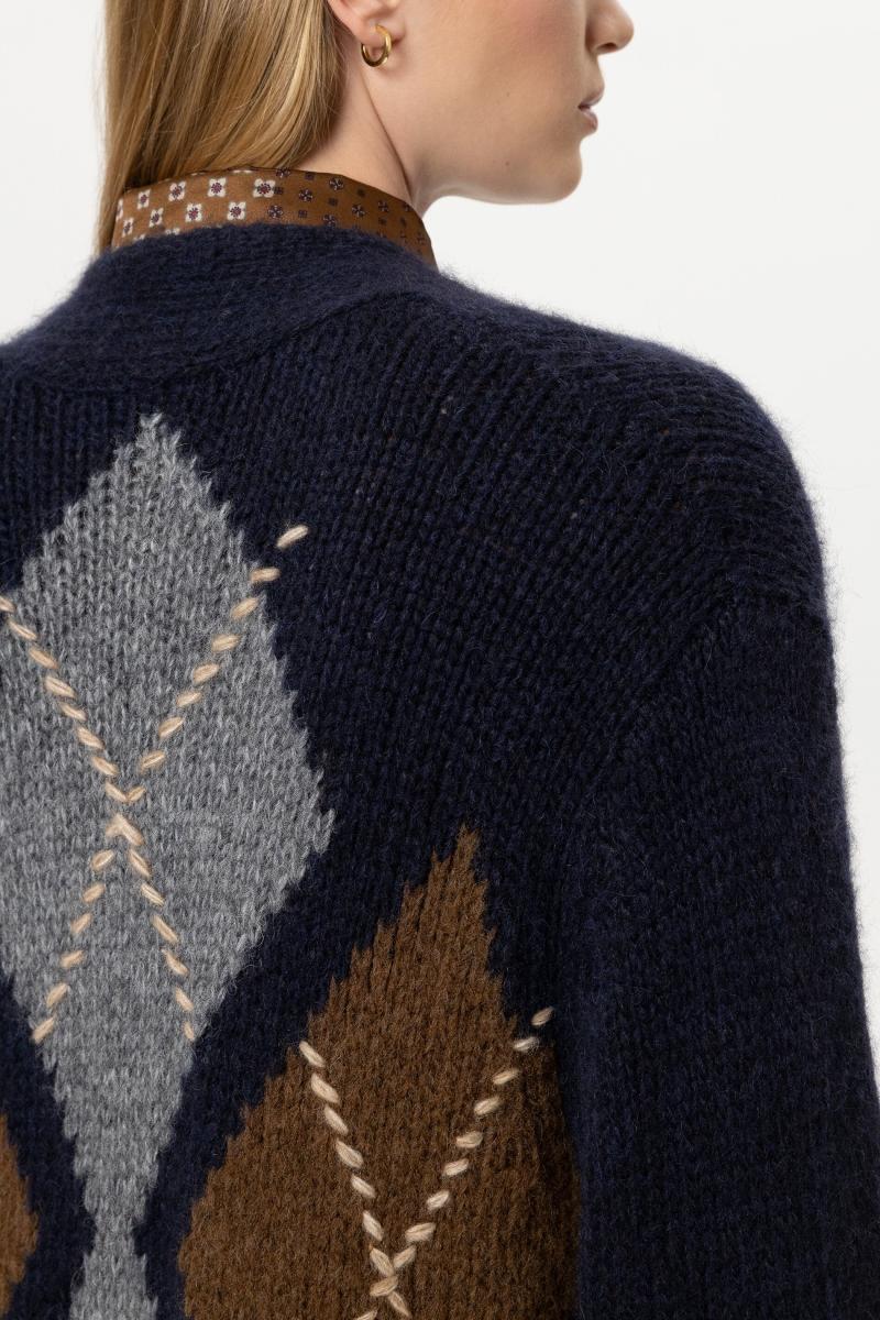 Damen Alpaka-Mix-Cardigan