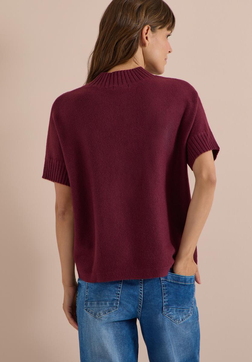 Damen Dolman Pullover mit Turtle Neck