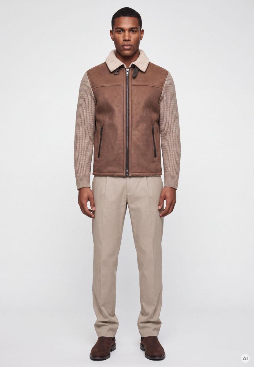 Herren Lederjacke MSMiro
