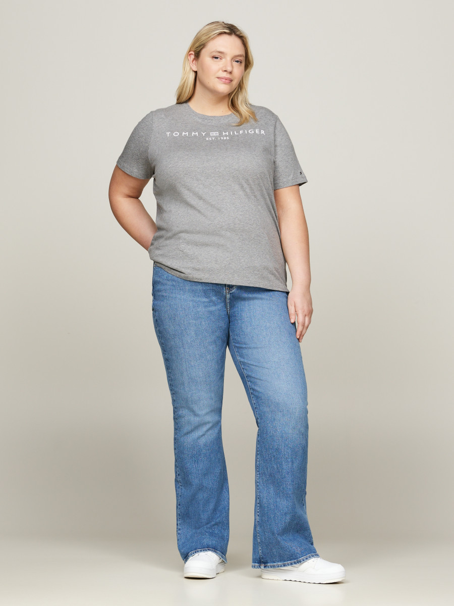 Damen T-Shirt Curve