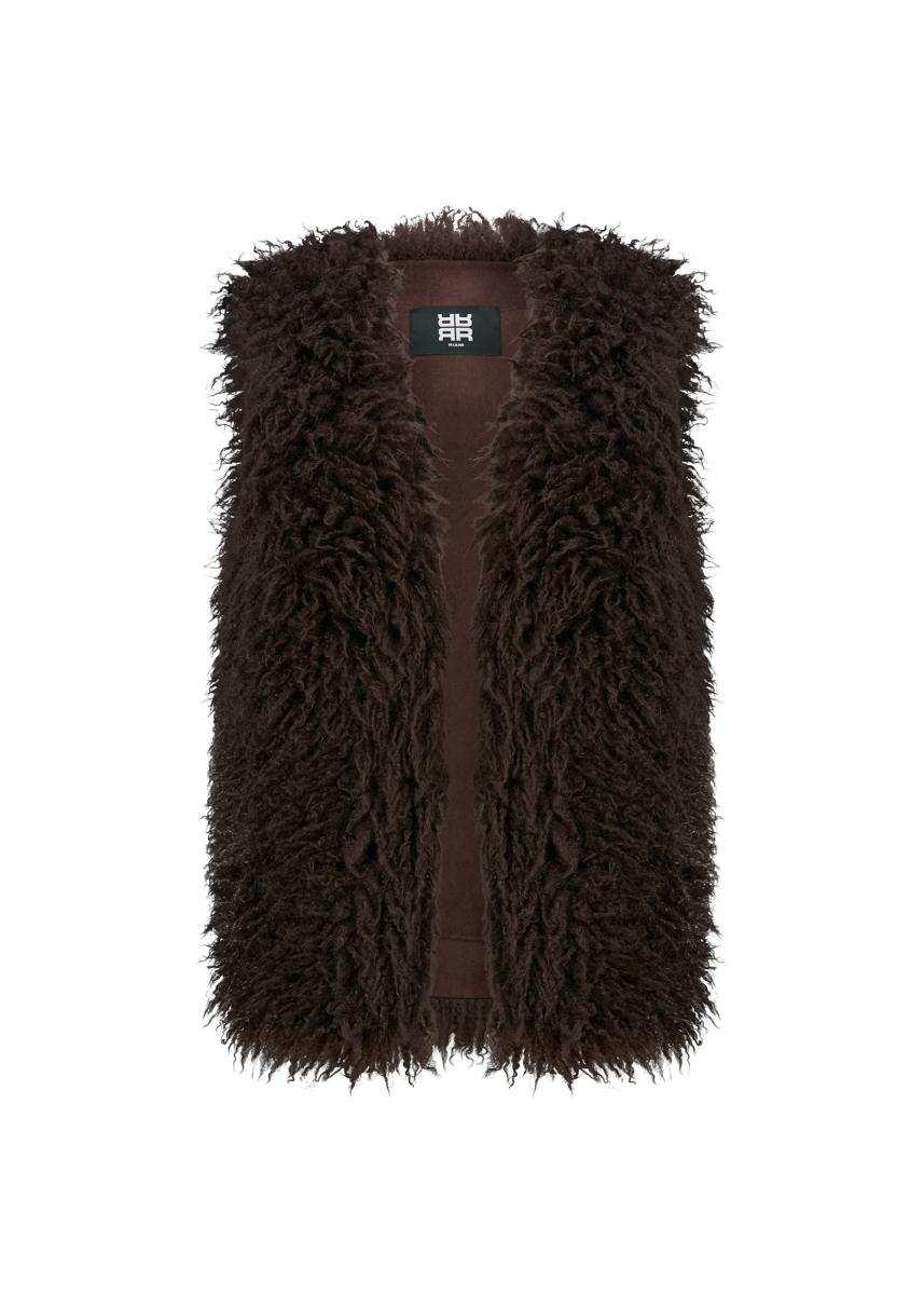 Damen Teddy-Weste