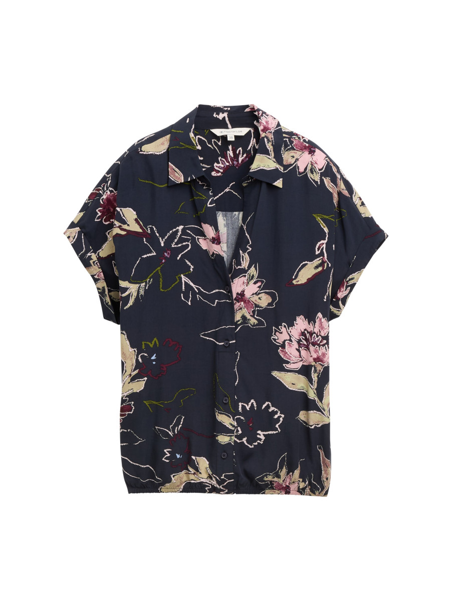 Bluse mit Muster
