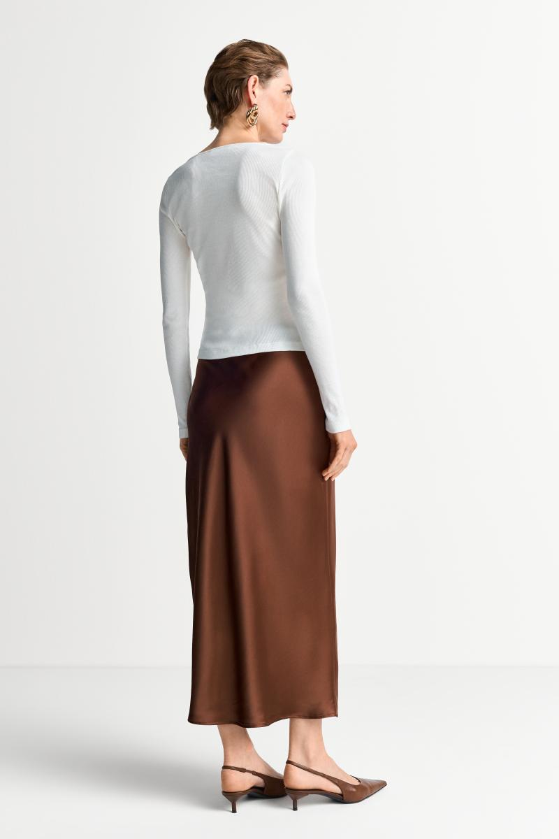 Damen Longsleeve mit Spitze