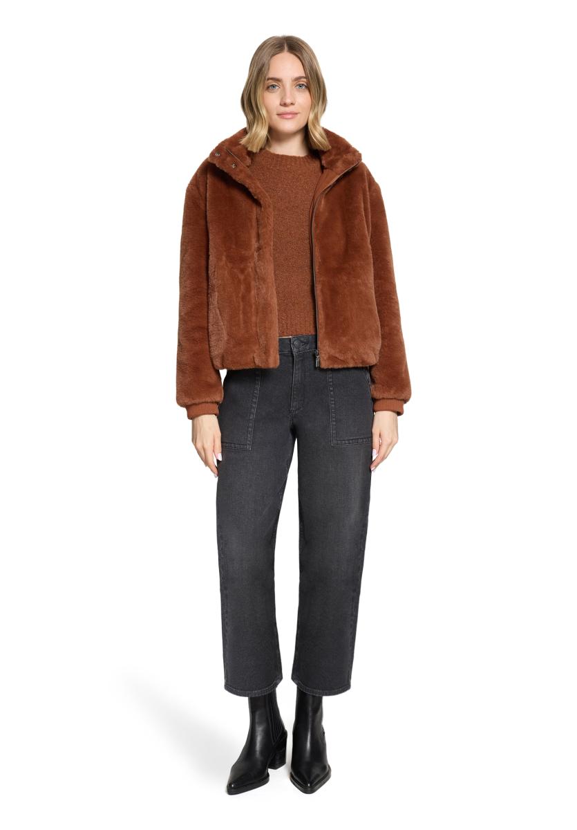 Damen Teddy-Jacke