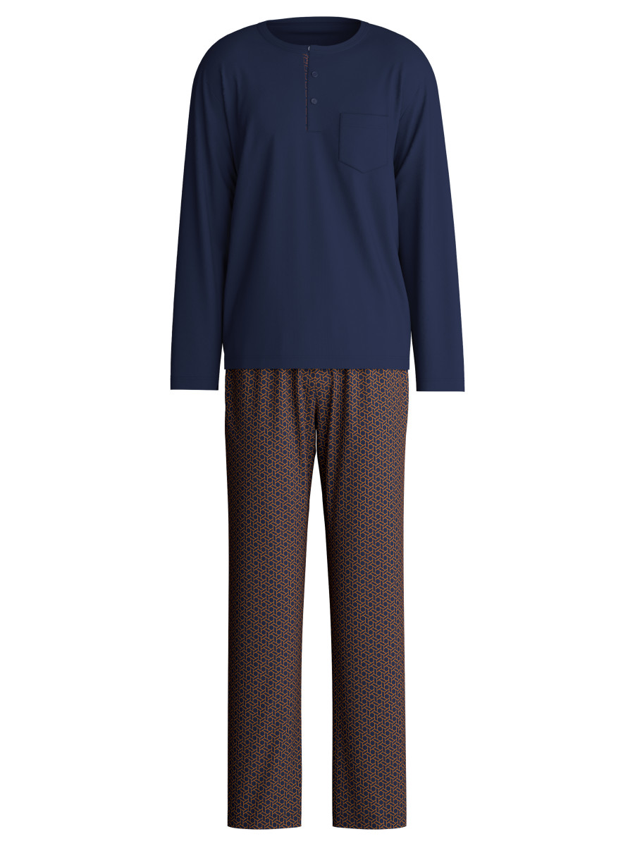 Herren Pyjama Lang