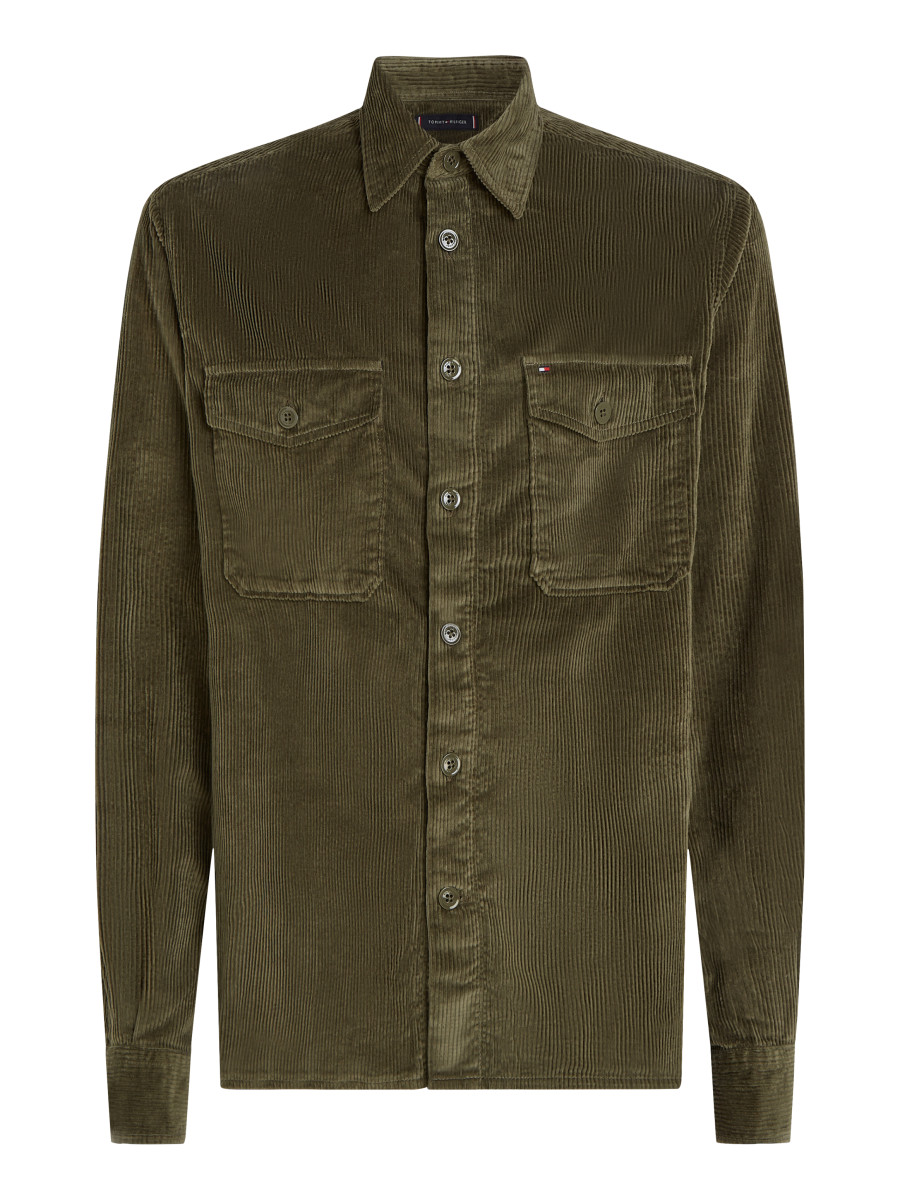 Herren Cord Overshirt