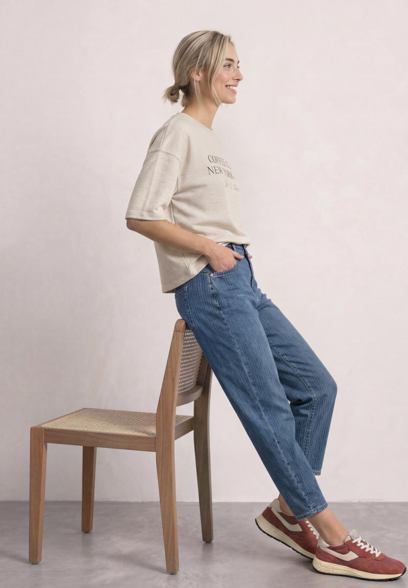 Damen Kurzarm-Sweatshirt