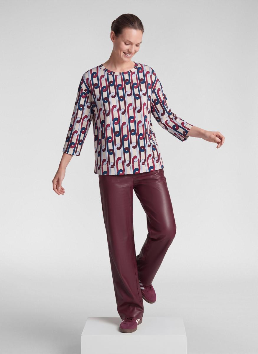 Damen Langarmshirt Cafe Paris