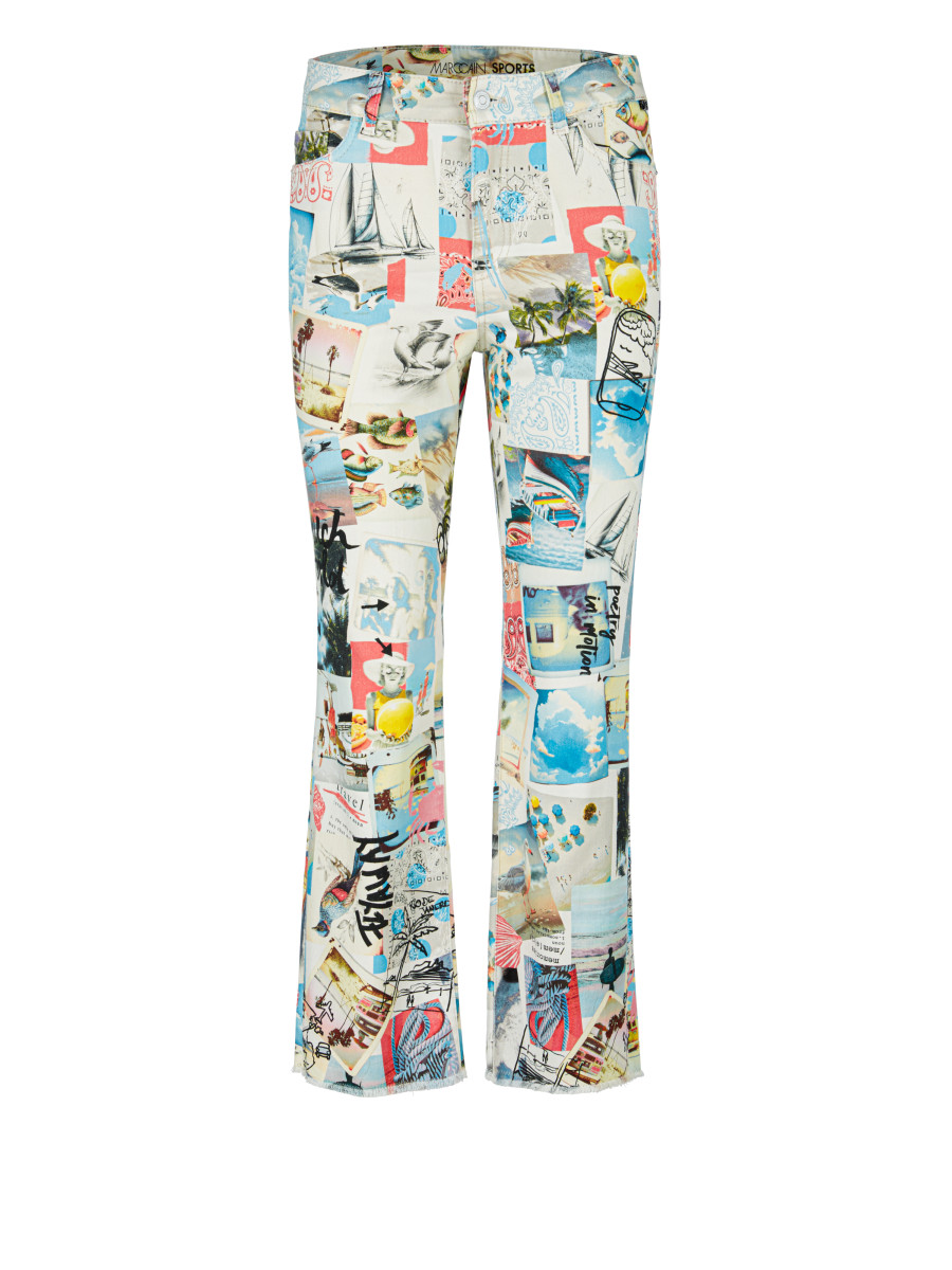 Printed Damen Jeans FYLI