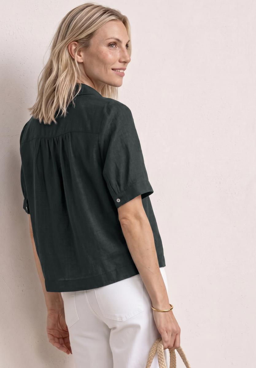 Kurzarm Hemdbluse