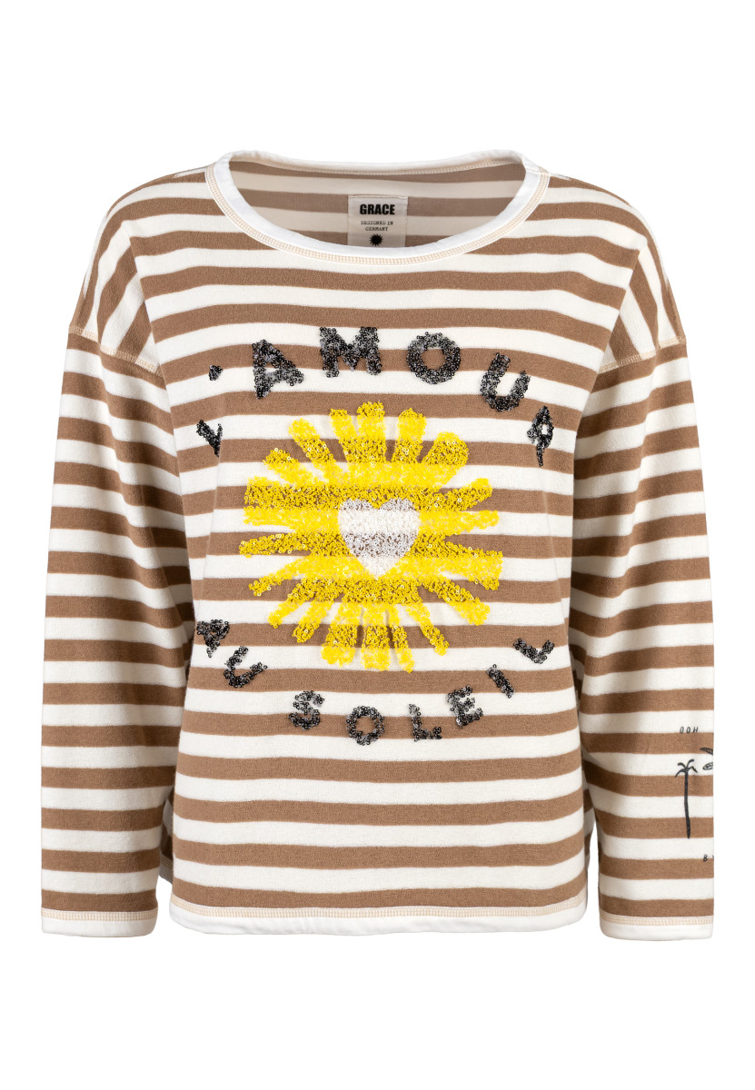 Damen Frotteesweatshirt