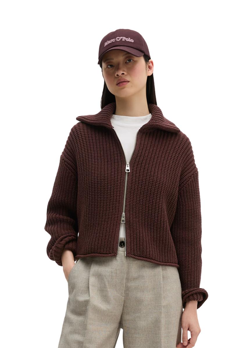 Damen Zip-Cardigan
