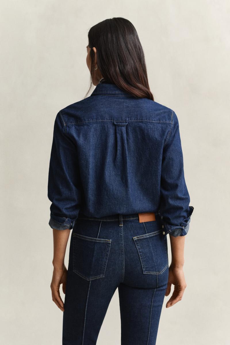 Jeansbluse
