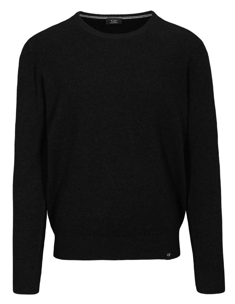 Herren Cashmere Pullover mit Rundhalsauschnitt