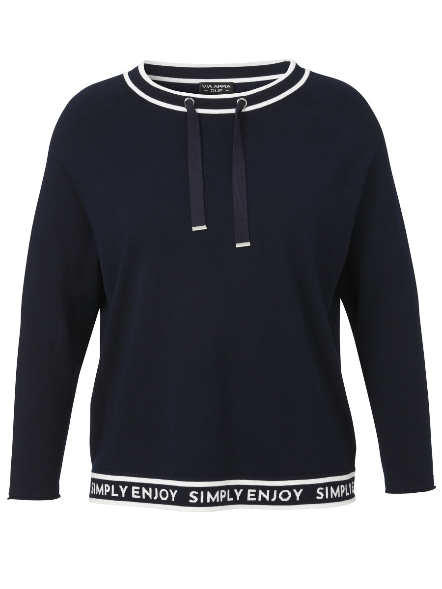 Curvy Strickpullover