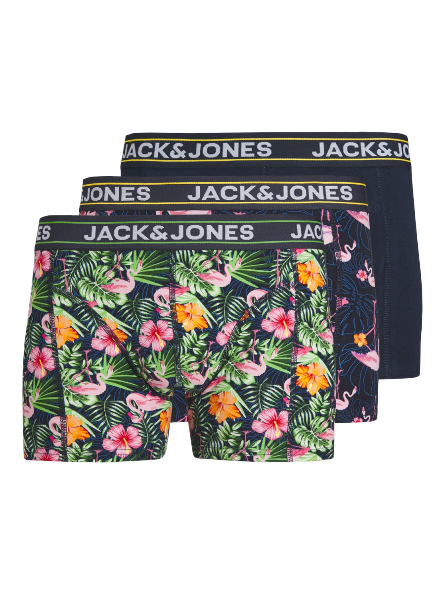 Boxershorts Trunks 3 Pack JACPINK FLAMINGO