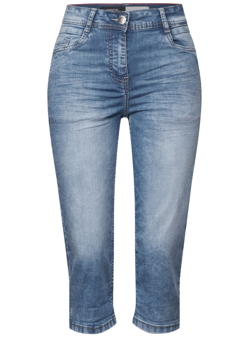 Damen Hose Capri Jeans