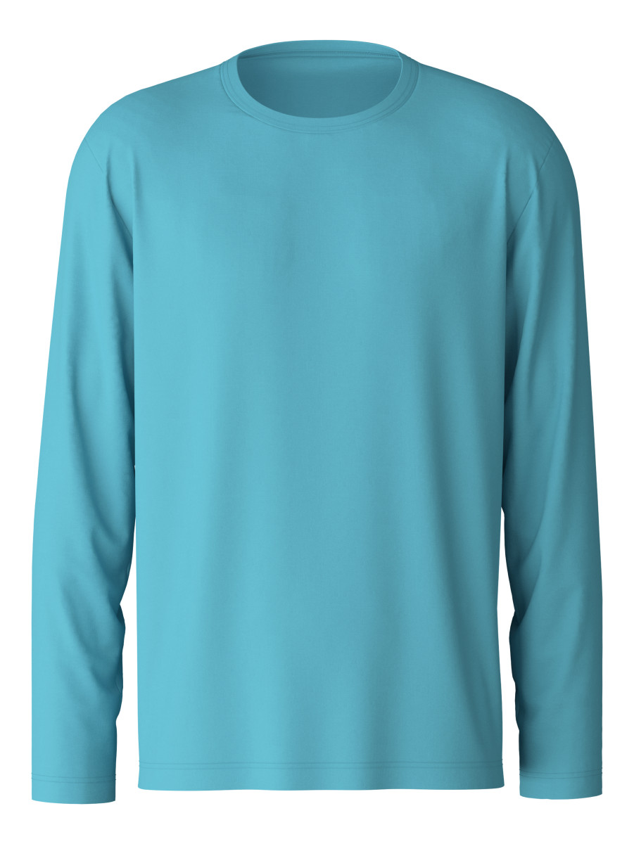 Herren Schlafshirt Langarm