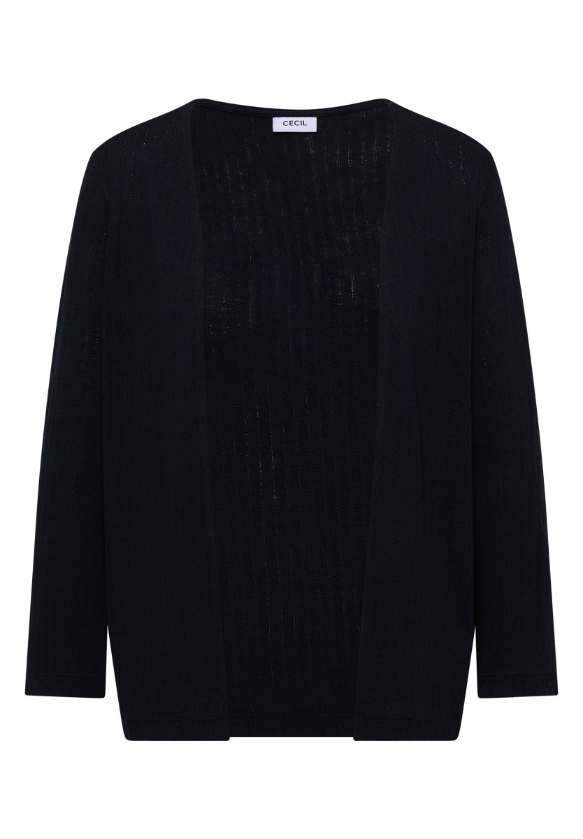 Damen Jacke Strick-Optik