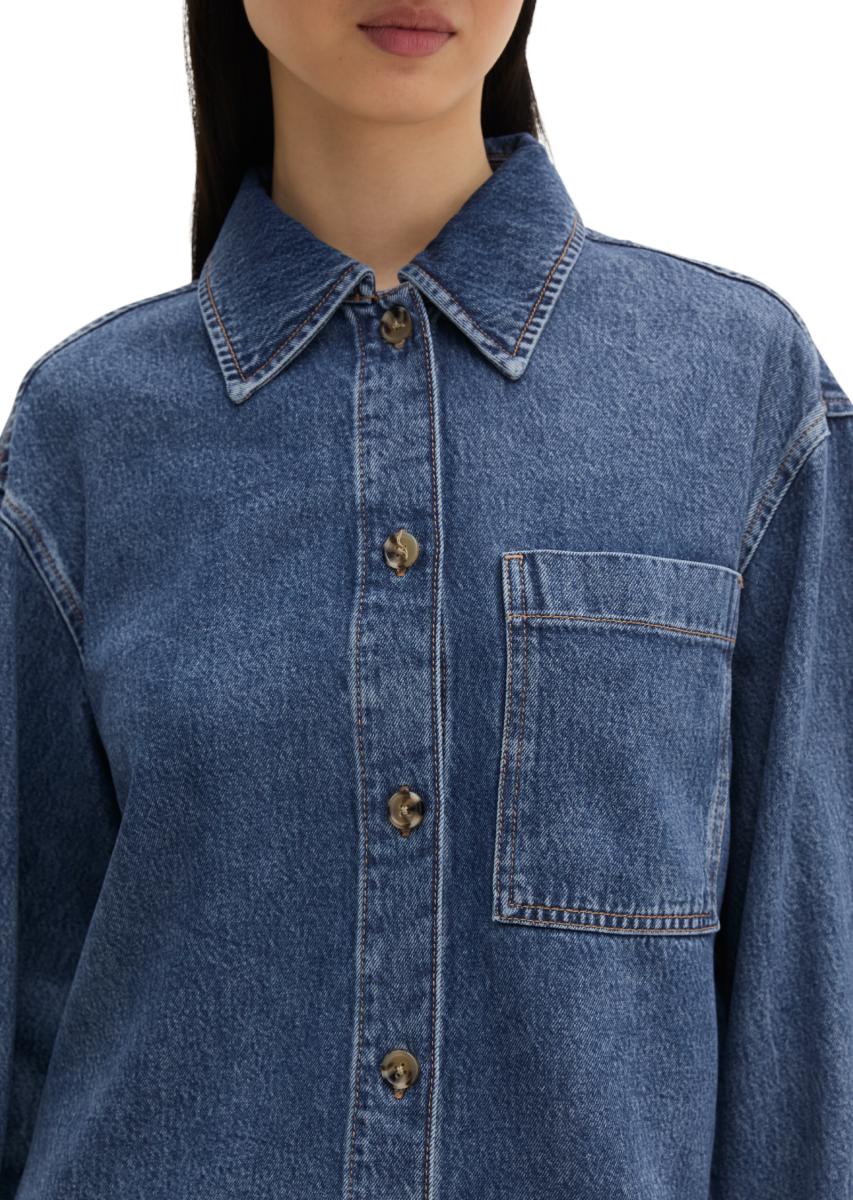 Jeansbluse regular