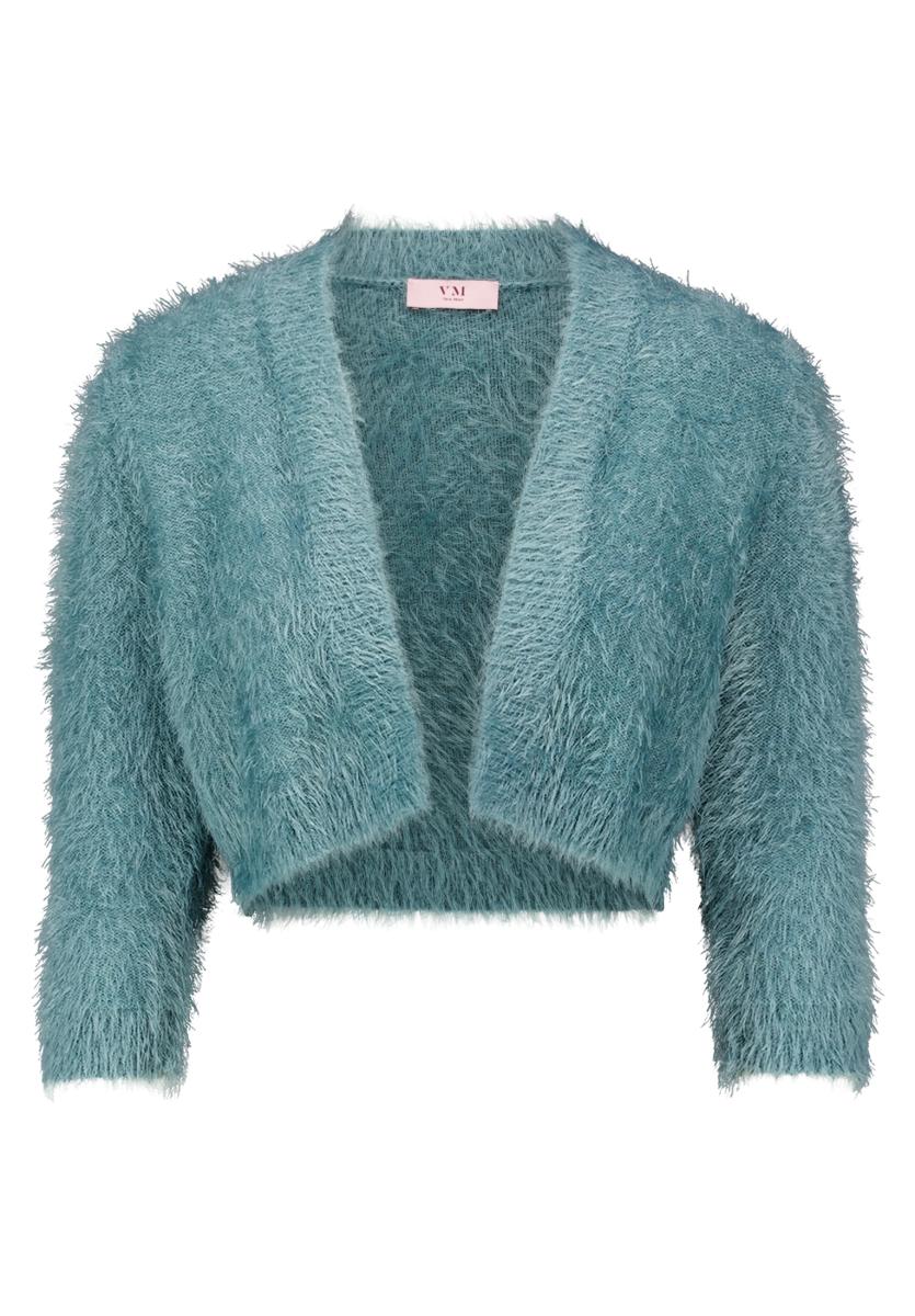 Strickbolero mit Struktur