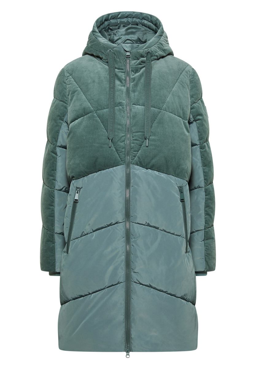 Damen Puffer Mantel