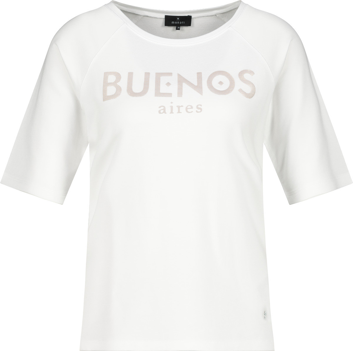 Damen T-Shirt mit Glanzschrift