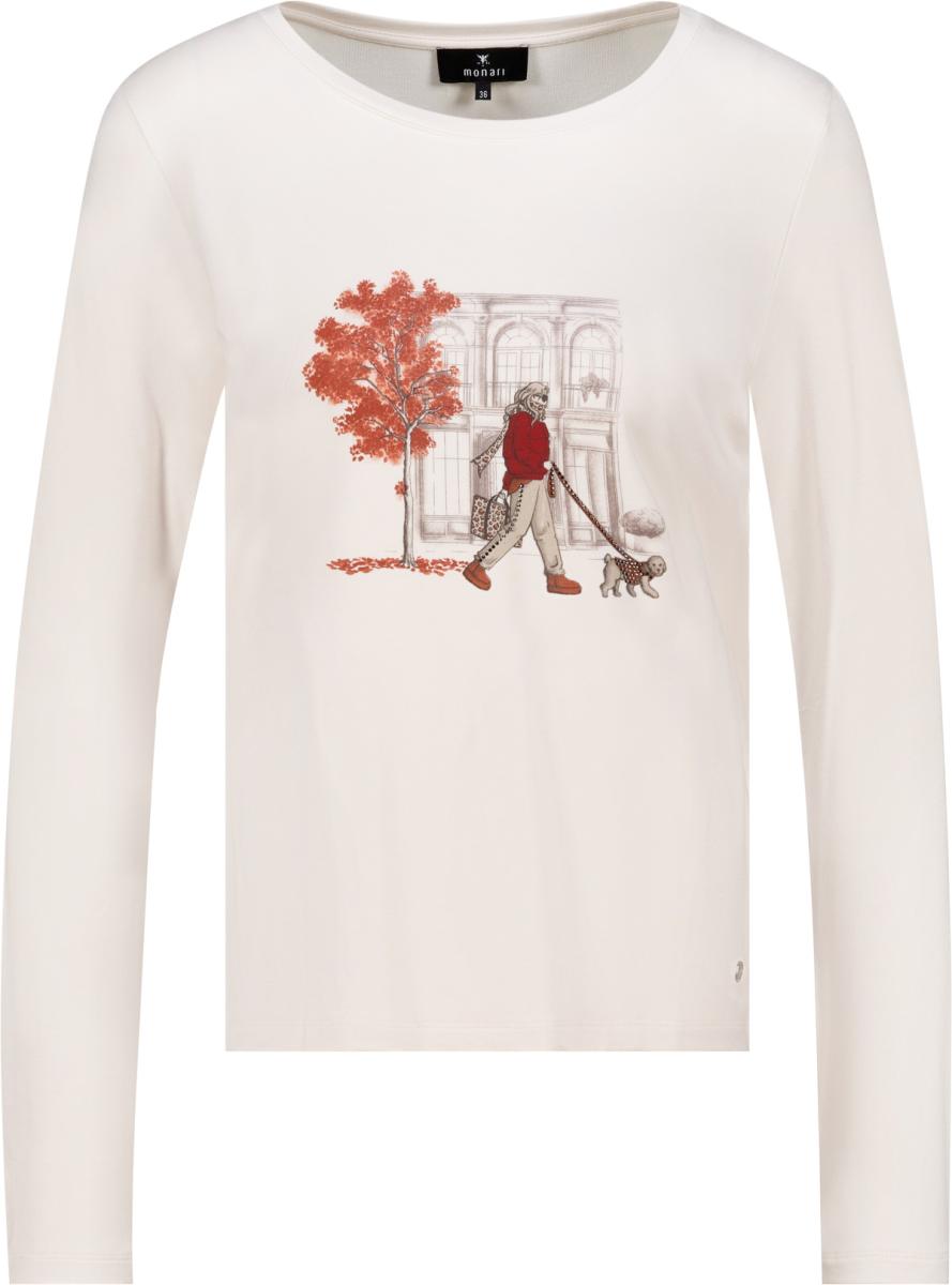 Damen Langarmshirt mit Print