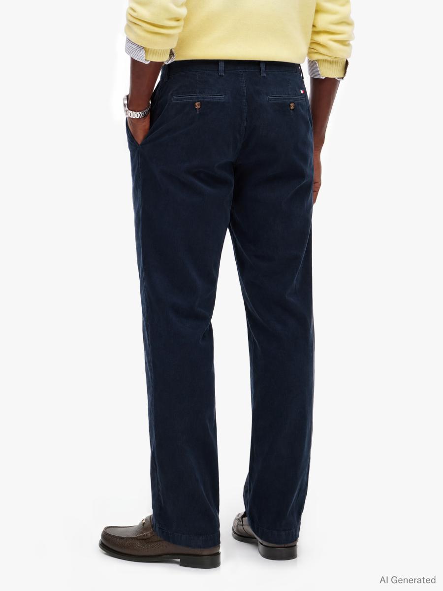 Herren Feincord-Chino Denton