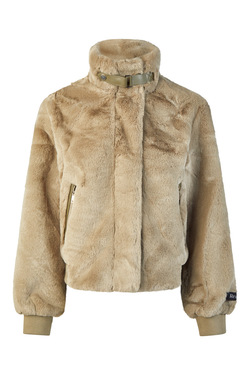 Damen Kunstpelz-Blouson Ambra