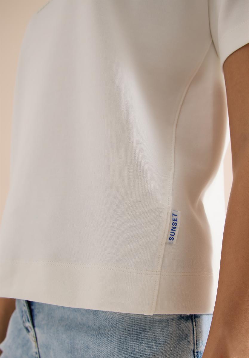 Damen Kurzarm-Sweatshirt