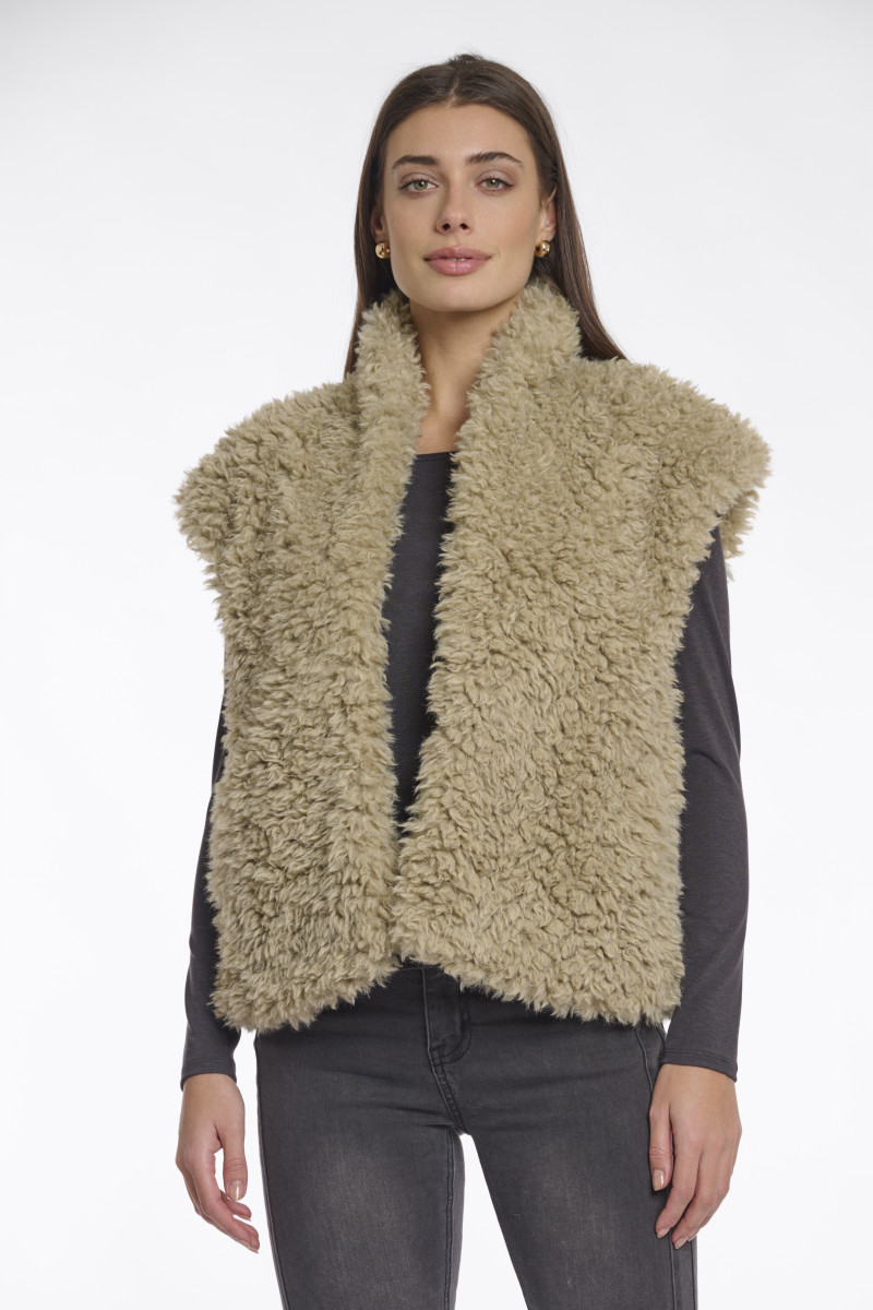 Damen Teddy-Weste Freya