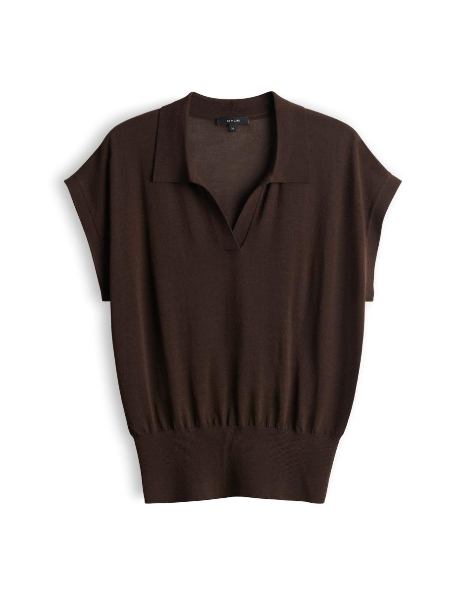 Damen Kurzarm-Pullover Posara