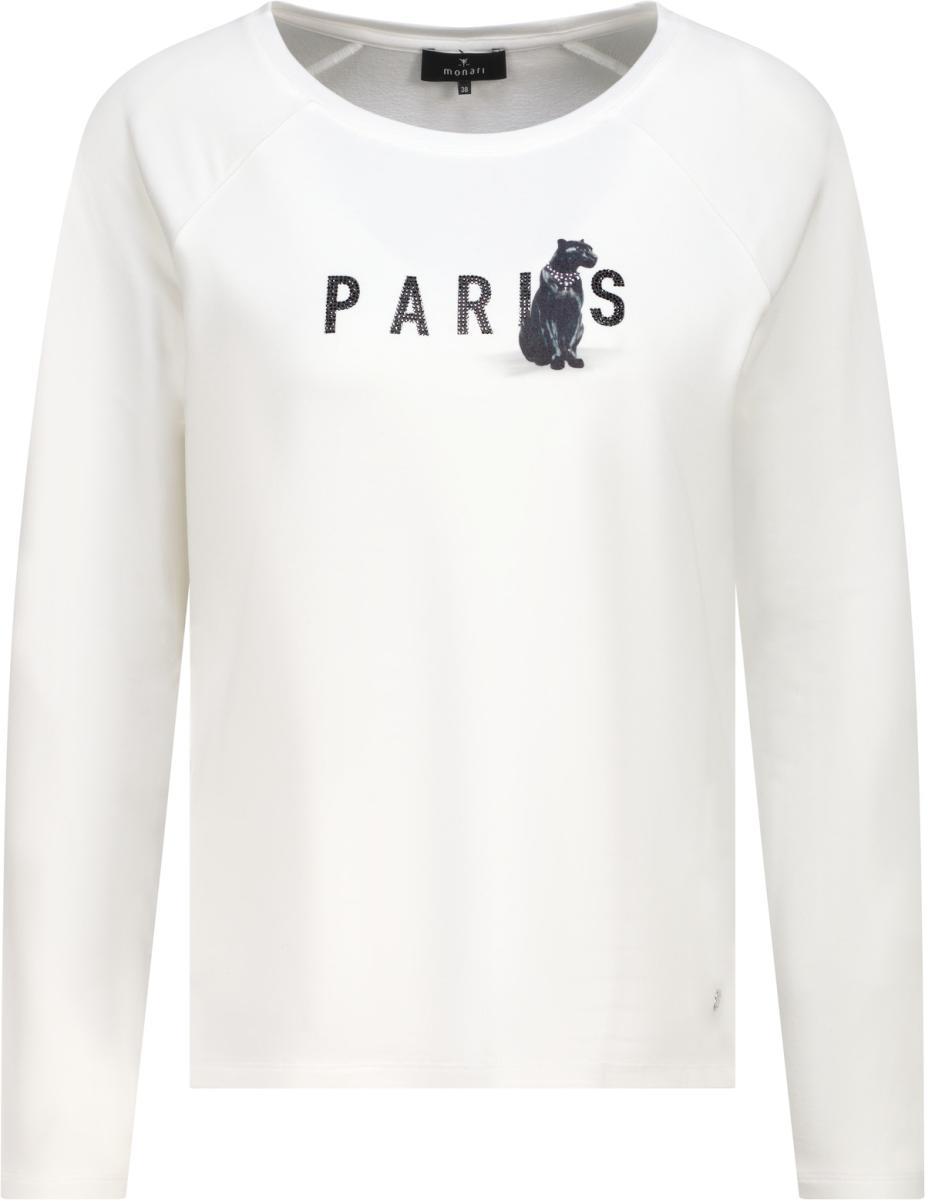 Damen Langarmshirt mit Panther-Print