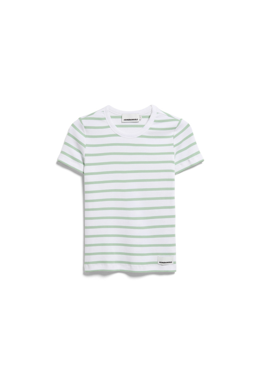 Damen Ripp-T-Shirt KARDAA STRIPES