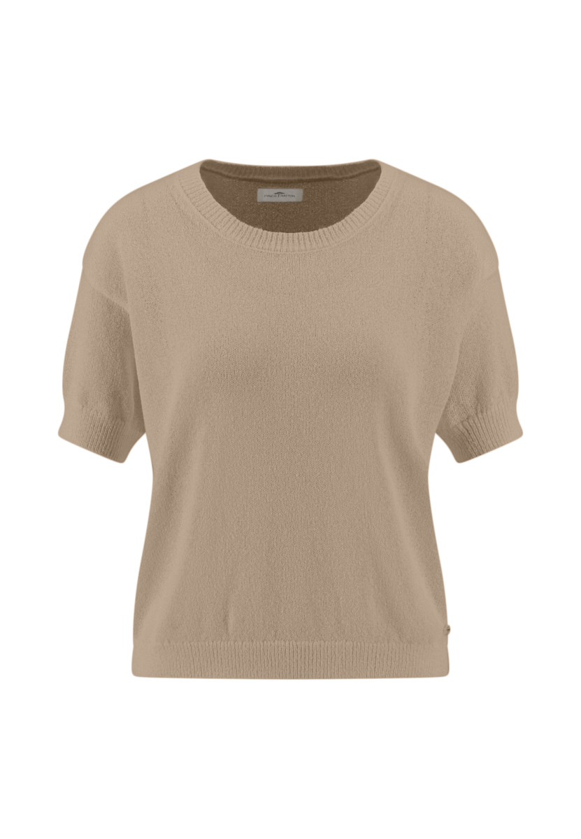 Damen Kurzarm-Pullover