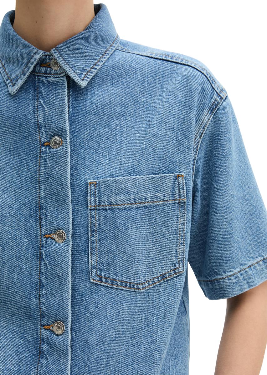 Jeansbluse