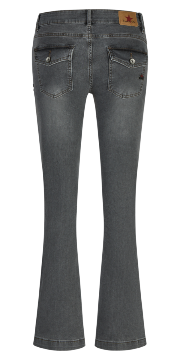 Damen Jeans Italy Bootcut-B stretch denim