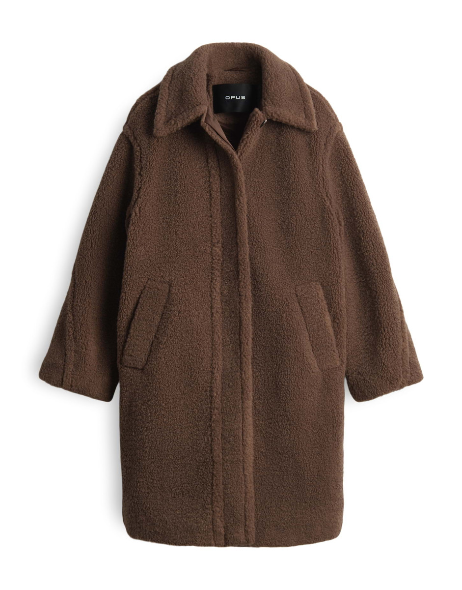 Damen Teddy-Mantel Heddy