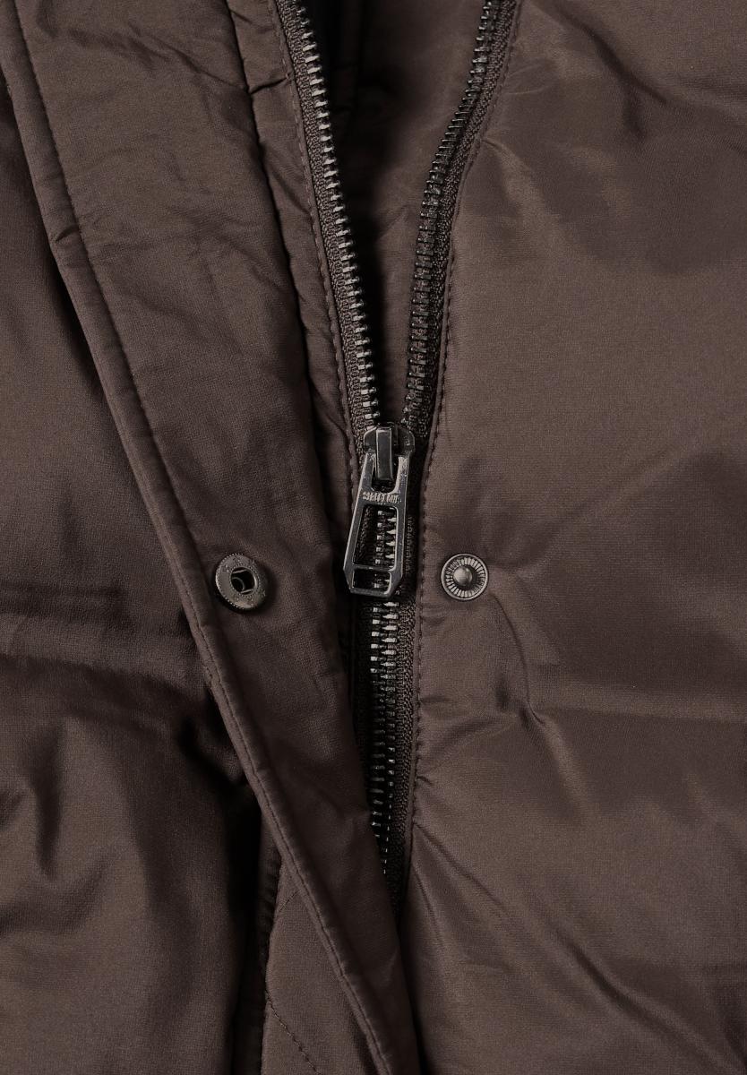Damen Steppjacke Mit Stehkragen Und Tunnelzug
