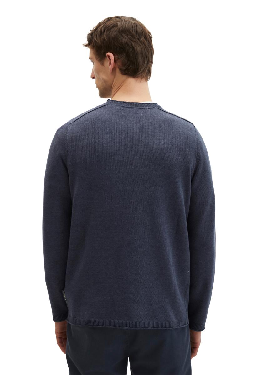 Herren Strickpullover Leinen-Mix