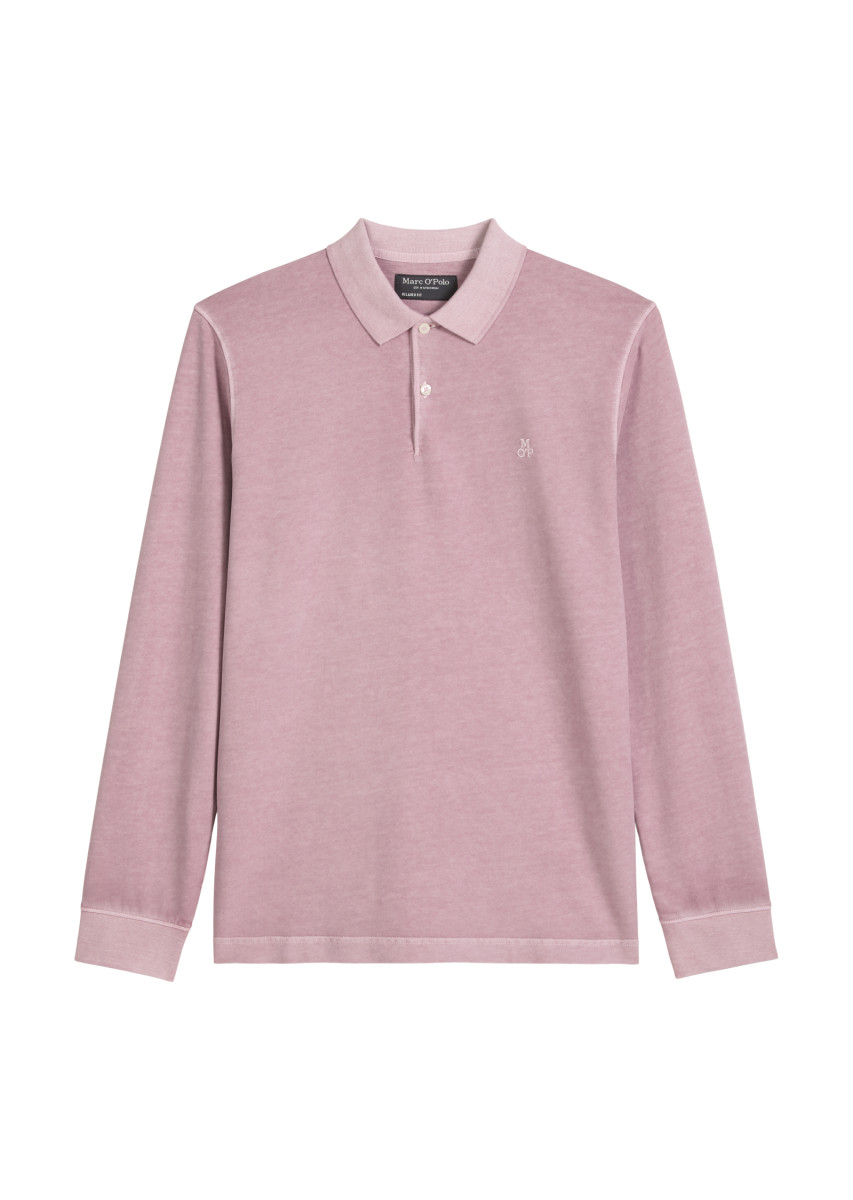 Herren Langarm-Poloshirt