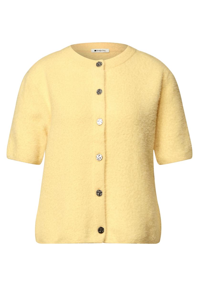 Damen Kurzarm-Cardigan