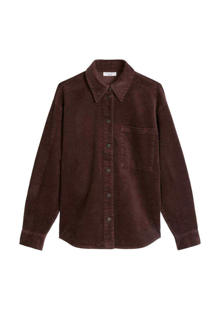 Cord-Bluse